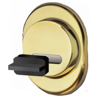 Броненакладка магнитная на сувальдный замок DISEC MR01 DМ-5 OS (цвет в ассортименте)