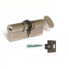 Механизм цилиндровый Mul-T-Lock 7x7 90мм (35*55) кл/верт с шестеренкой никель