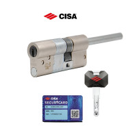 Цилиндровый механизм Cisa RS5 30x30-ключ-длинный шток