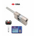 Цилиндровый механизм Cisa RS5 50x30-ключ-длинный шток