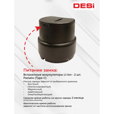 Умный цилиндр DESi Utopic RX