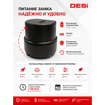 Умный цилиндр DESi Utopic RX
