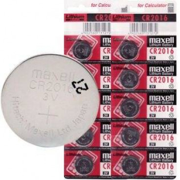Батарейка MAXELL CR2016 дисковая 3В