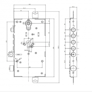 Электромоторный замок Dircode DM2