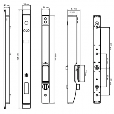 Умный замок Dircode TS-2