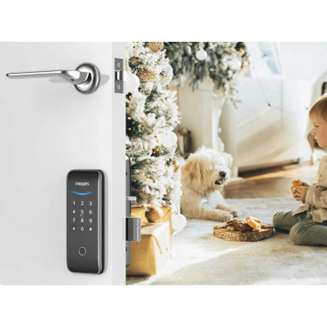 Philips EasyKey 5100-5HBKS — накладной электронный замок