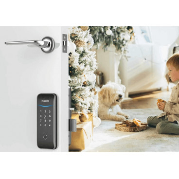 Philips EasyKey 5100-6HBS накладной электронный замок