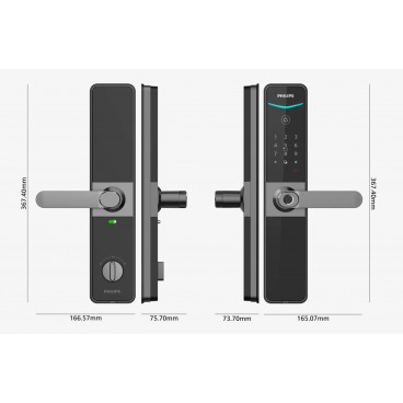 Замок электронный Philips Easykey DDL610-5HBS