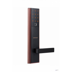 Электронный дверной замок Samsung SHP-DH538 Copper с отпечатком пальца