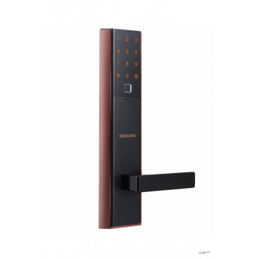 Электронный дверной замок Samsung SHP-DH538 Copper с отпечатком пальца