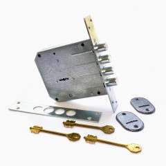 Замок врезной Симеко ЗВ1*3 с 4 ригелями и 3 ключами (г. Боровичи)