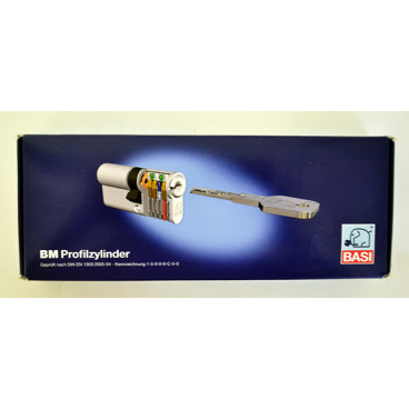 Цилиндровый механизм BASI BM 35/30 со штоком никель