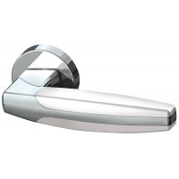 Ручка раздельная ARC URB2 CP/CP/White-14 Хром/хром/белый
