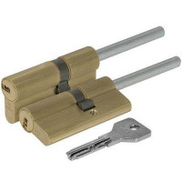 Механизм цилиндровый Cisa ASIX OE307-87.00 (90 мм/55+10+25), ЛАТУНЬ