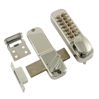 Кодовый замок Нора-М 250 (хром)