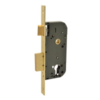 Защелка межкомнатная Нора-М КЗВ-100 (70мм) (латунь)