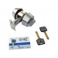 Замок врезной цилиндровый Mul-T-Lock DeadBolt MT5+ ключ\вертушка