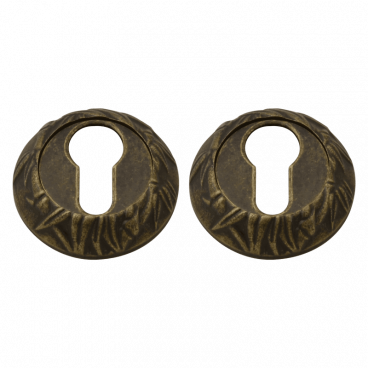 Накладка под ключ Нора-М НК Пальма (застаренная бронза)