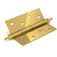 Петля съемная 410/BL-4 100x75x2,5 PB right (латунь) правая БЛИСТЕР