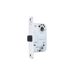Корпус замка Abloy 4291 для туалетных дверей, хром, левый