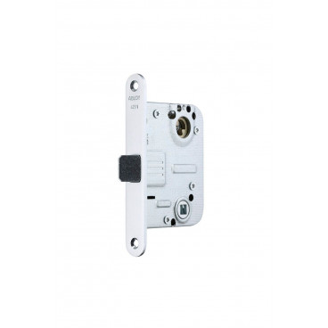 Корпус замка Abloy 4291 для туалетных дверей, хром, левый