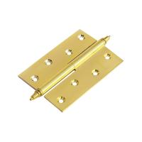 Петля сьемная Morelli MB 100X70X3 PG L C золото