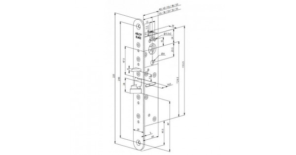 Abloy el402 схема подключения