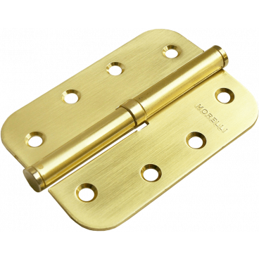 Петля съемная Morelli MSD-C 100X70X2.5 SG R  матовое золото