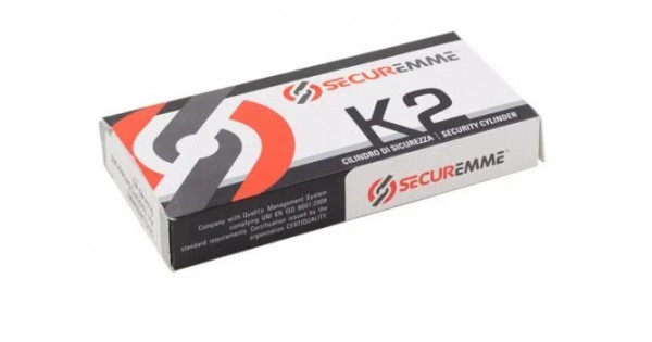 Купить Цилиндровый механизм Securemme K2 90мм(45х45) ключ/вертушка ...
