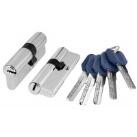 Цилиндровый механизм Punto Z400/80 mm (30+10+40) CP хром