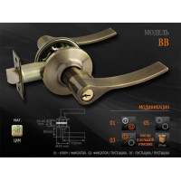 Защелка Нора-М ВВ-01 (золото)